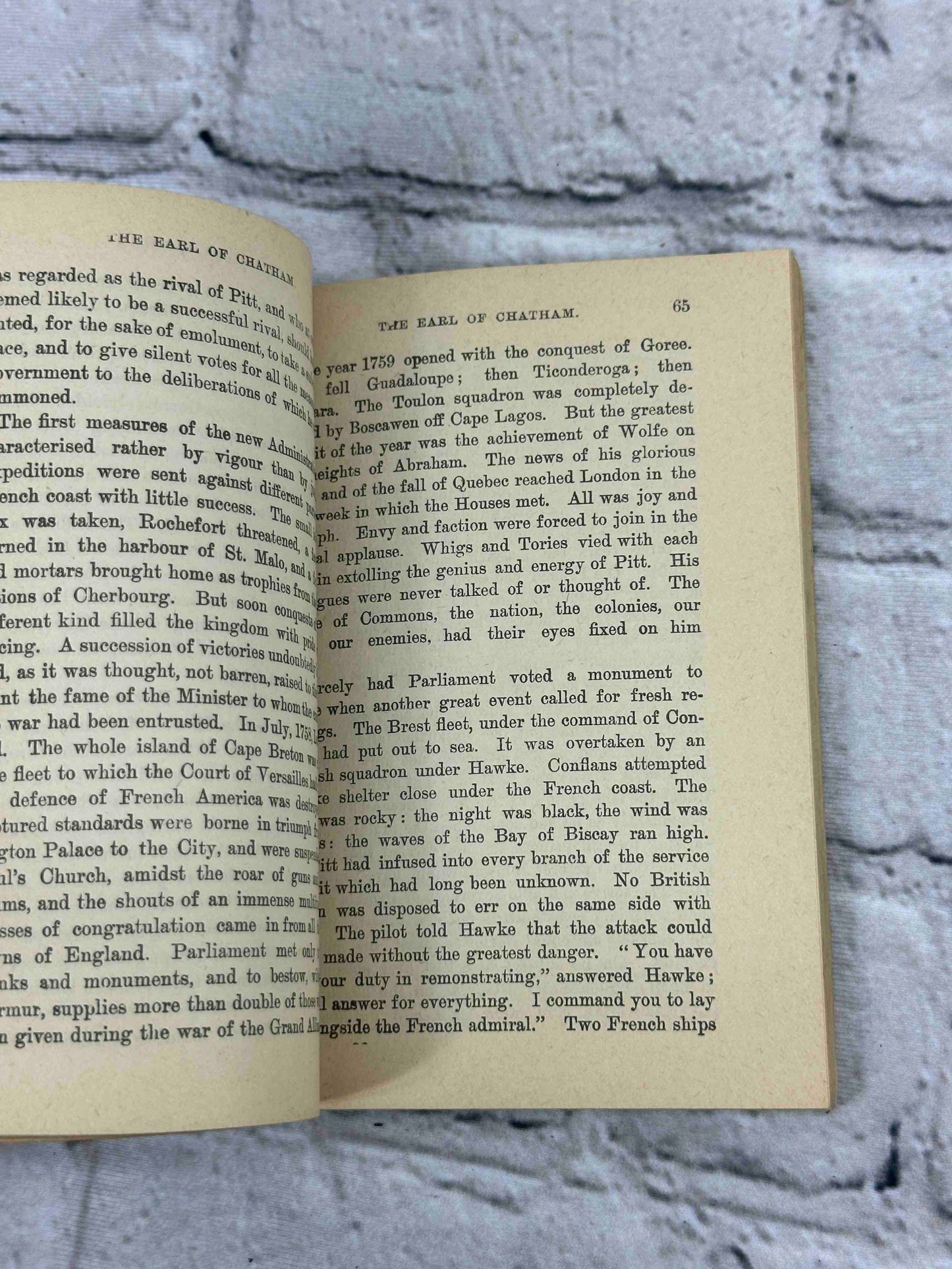 The Earl of Chatham (Cassell's National Libary)