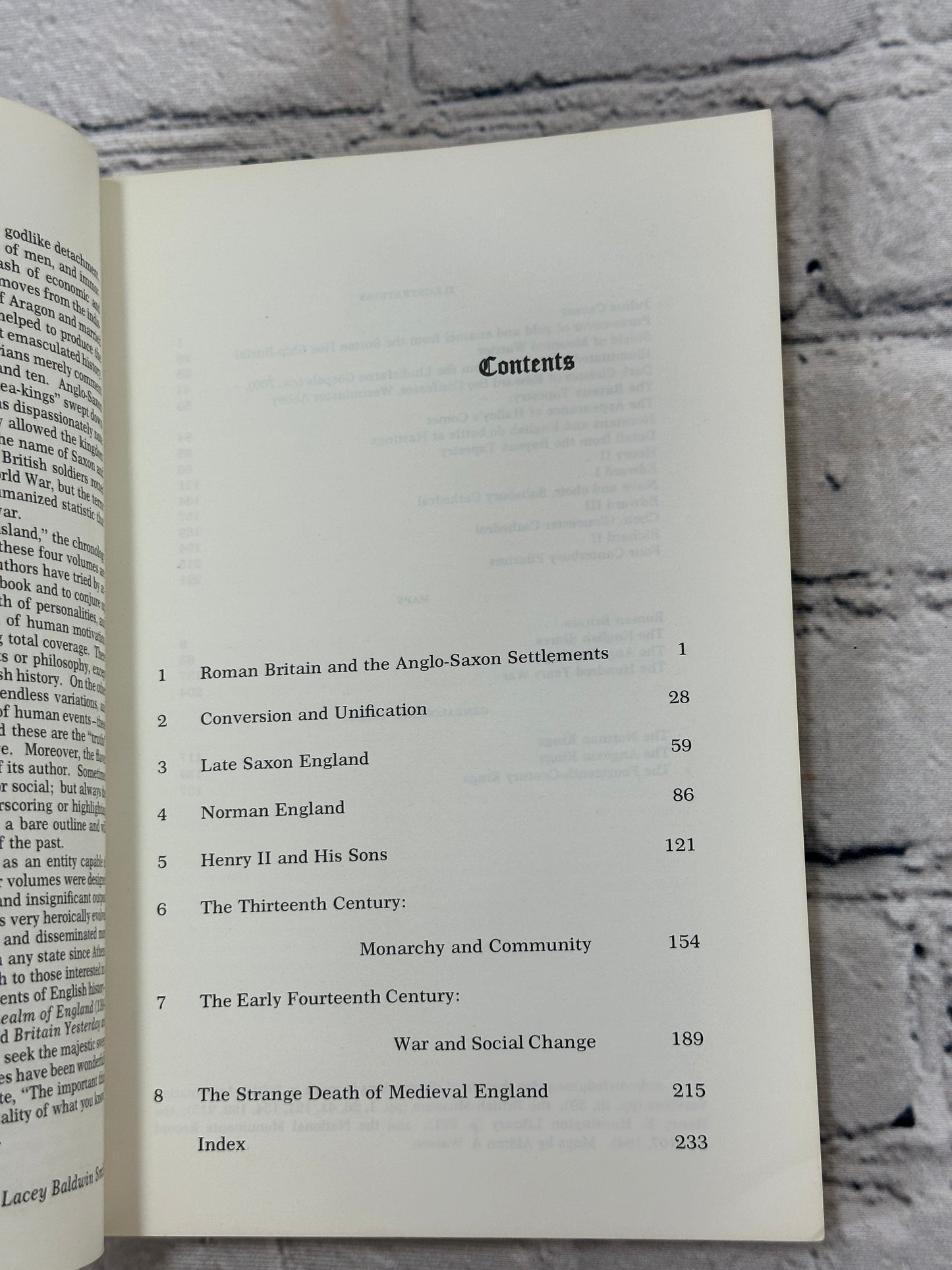 A History of England by general editor Lacey Baldwin Smith [4 Volume Set · 1966]