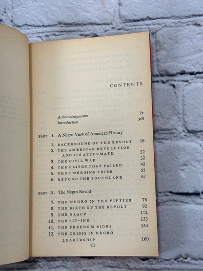 The Negro Revolt by Louis E. Lomax [6th Print · 1963]