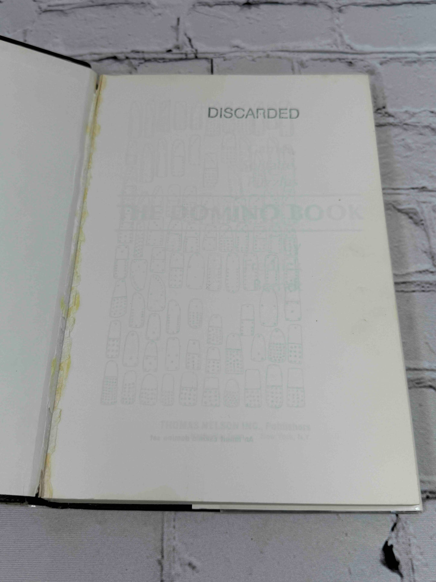 The domino book: Games, solitaire, puzzles
