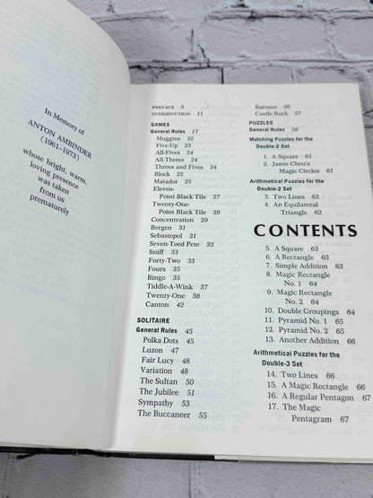 The domino book: Games, solitaire, puzzles