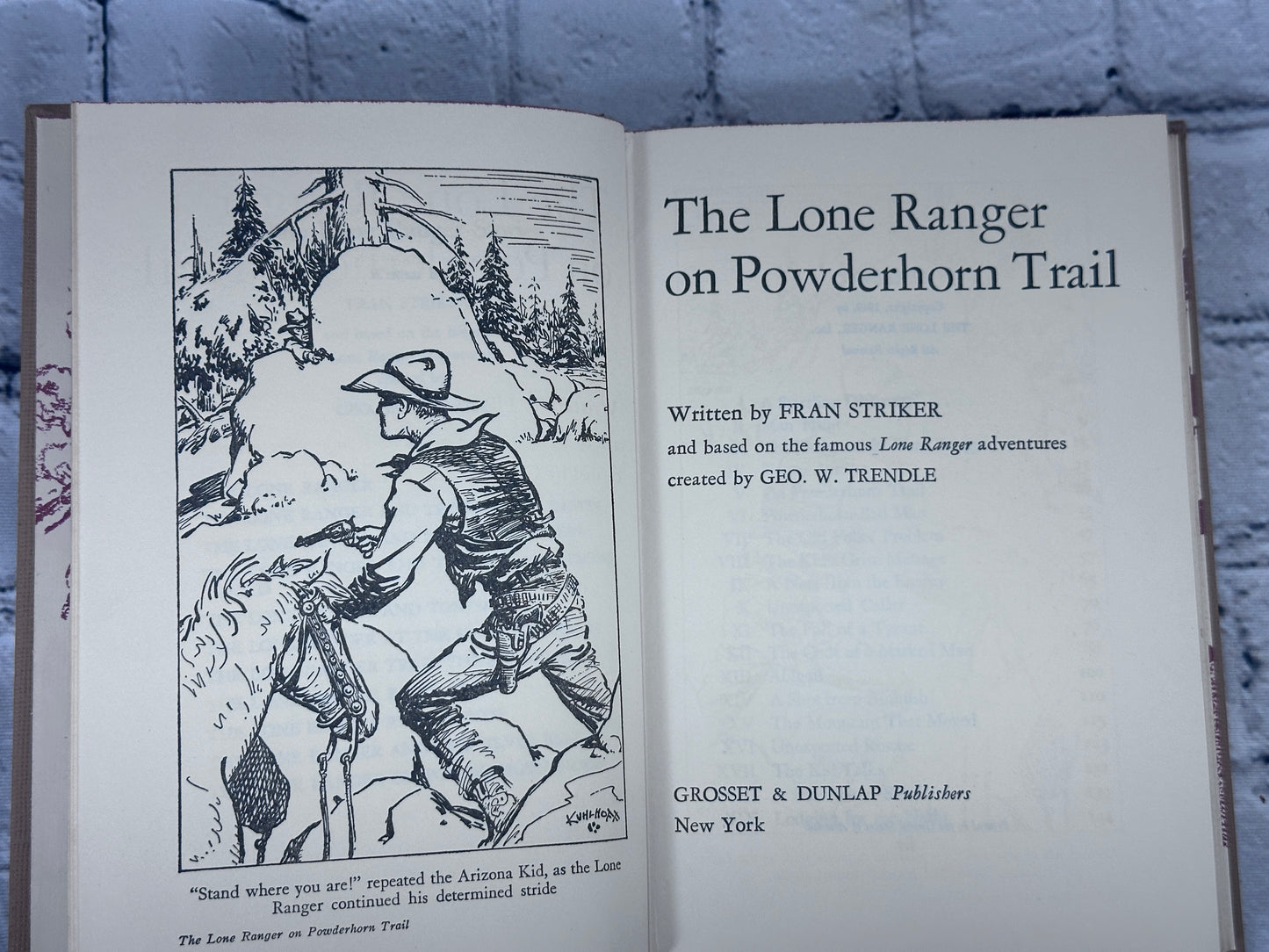 The Lone Ranger On Powderhorn Trail by Fran Striker [1949]