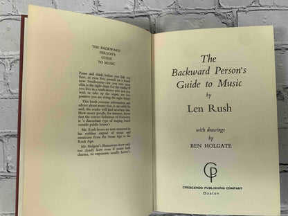 The Backward Person's Guide to music