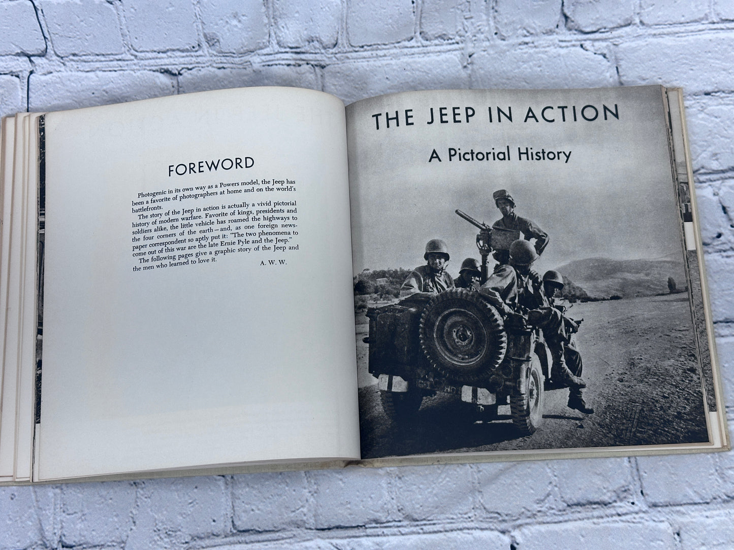 Hail to the Jeep By A. Wade Wells [Authors Copy · Signed · 1946]