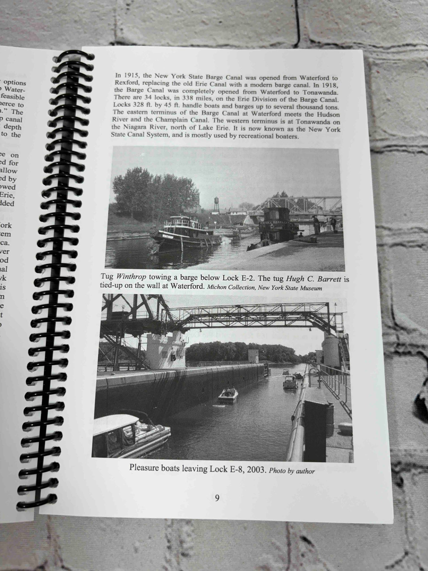 The Erie Canal Through Saratoga County