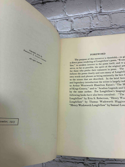 The Story of Evangeline Adapted by Longfellow