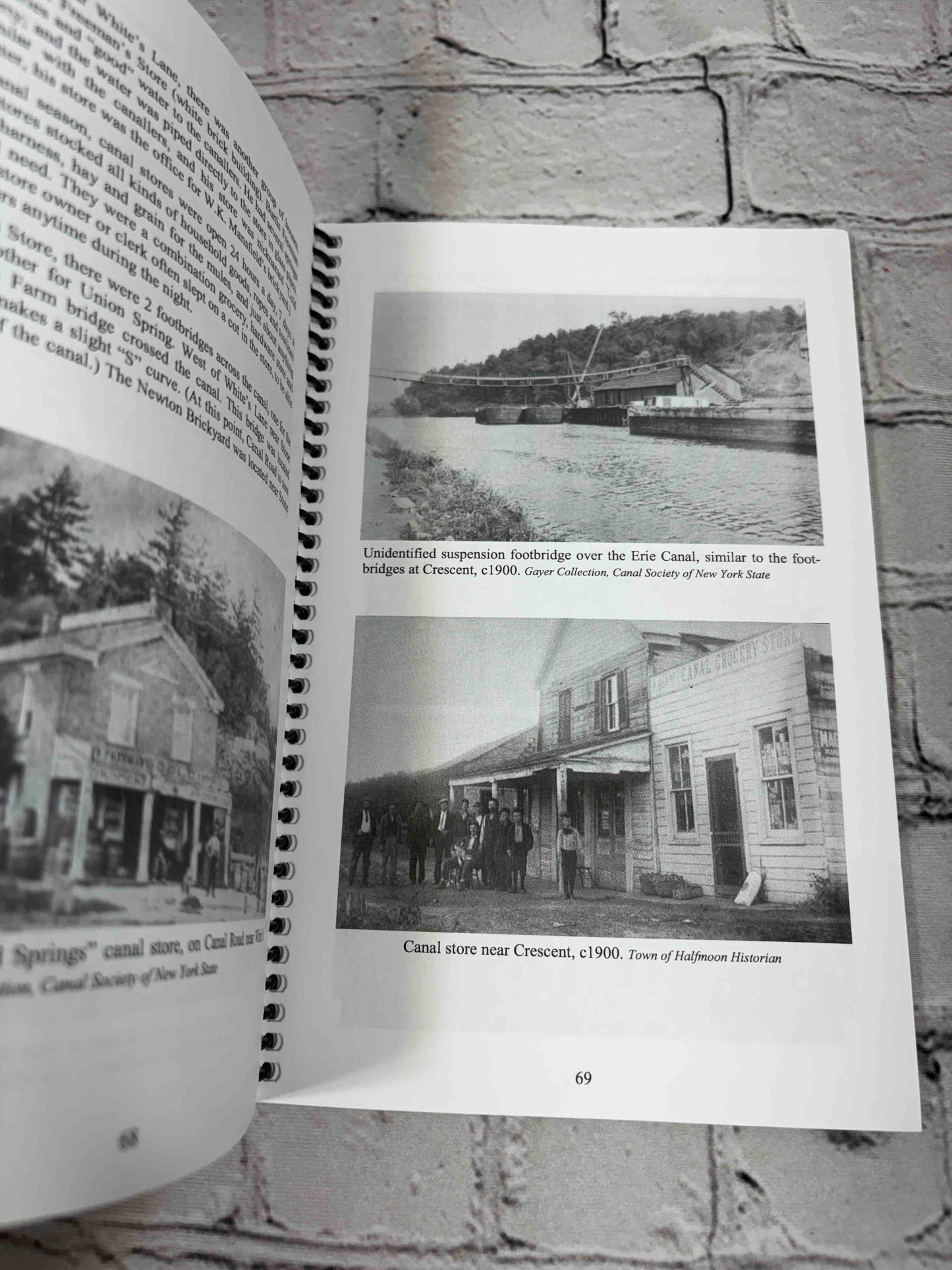 The Erie Canal Through Saratoga County