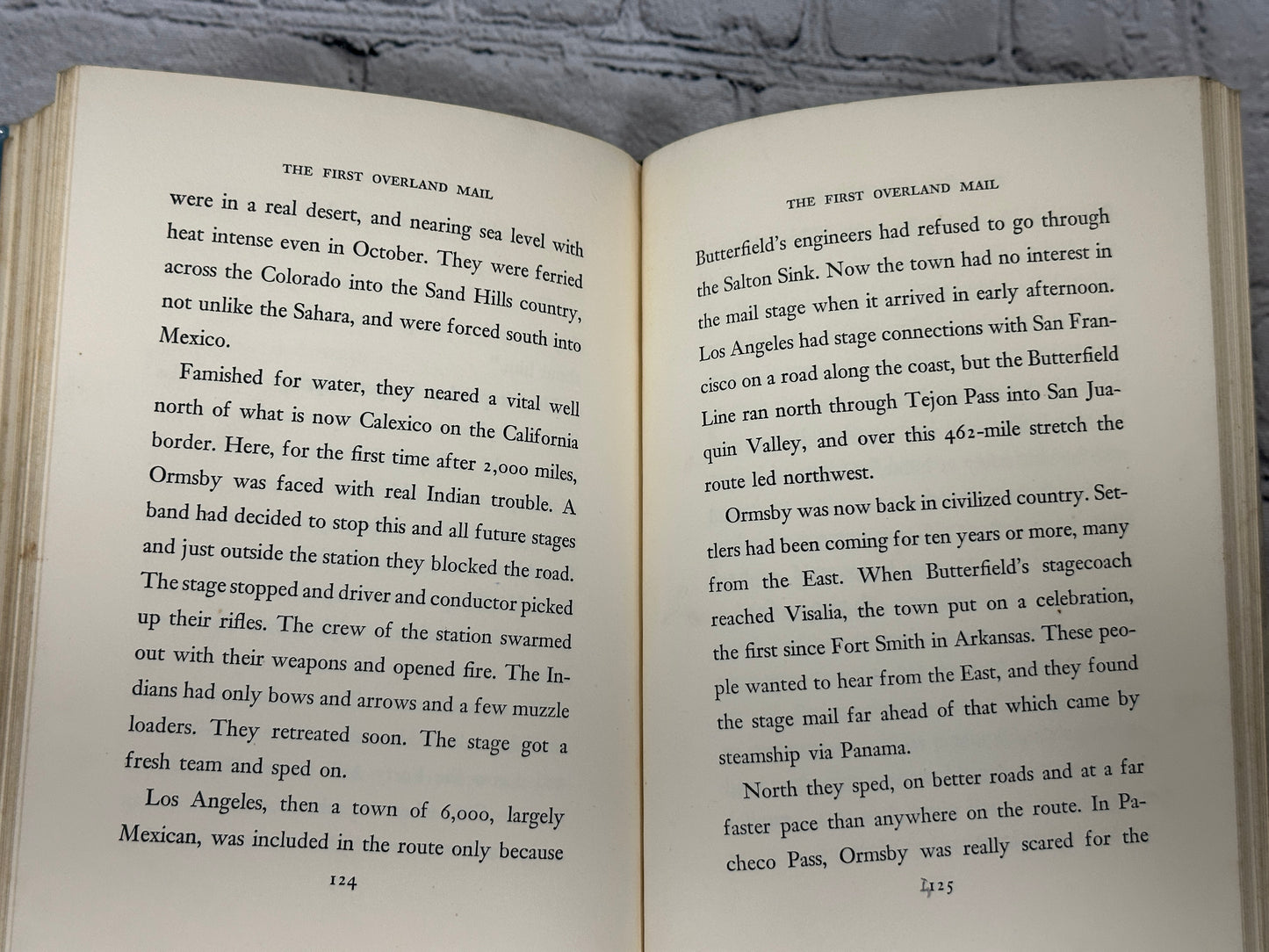 The First Overland Mail by Robert Pinkerton [1953]