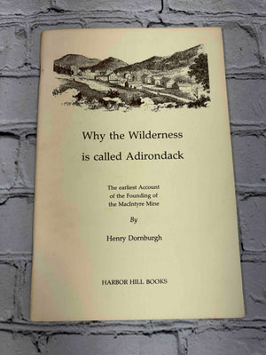 Why the Wilderness is called Adirondack