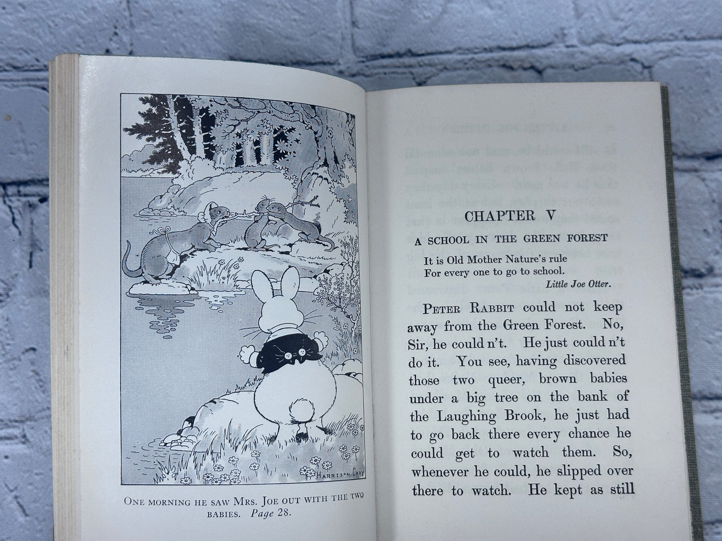 Little Joe Otter by Thornton Burgess [Signed · Smiling Pool Series · 1925]