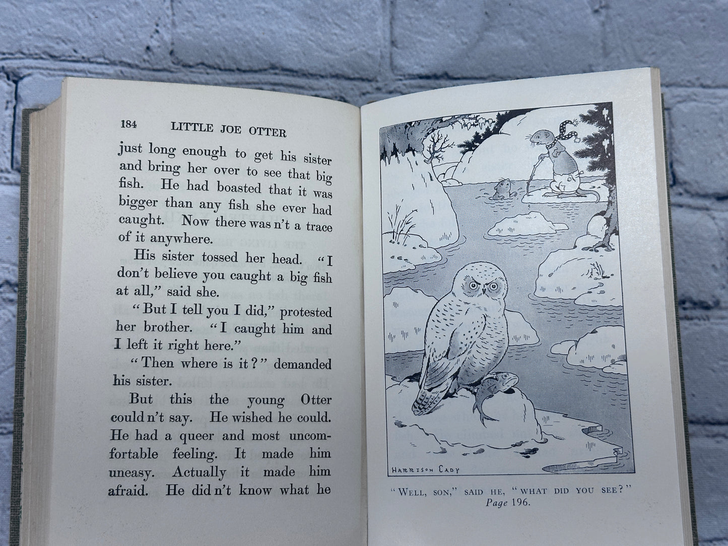 Little Joe Otter by Thornton Burgess [Signed · Smiling Pool Series · 1925]