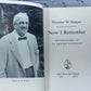 Now I Remember The Autobiography of Thornton Burgess [Signed · 1st Ed. · 1960]