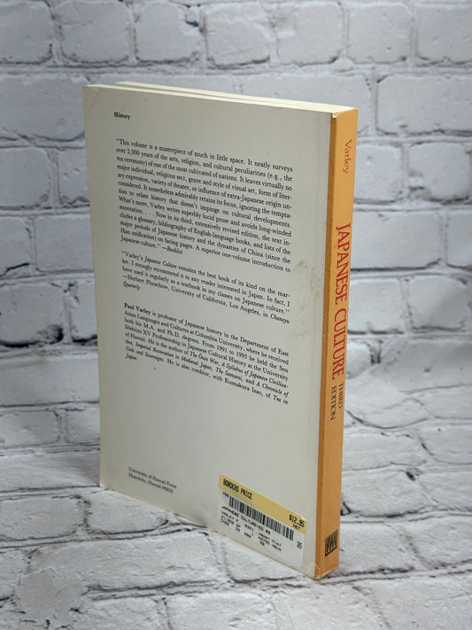Japanese Culture by Paul H. Varley (3rd Edition · 1984]