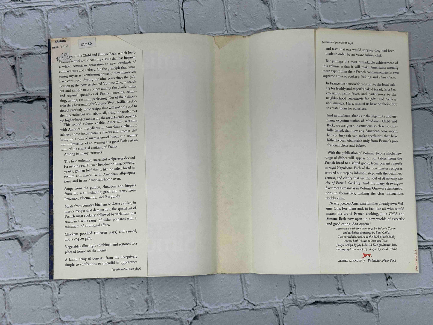 Mastering the Art of French Cooking (Volume 1 & 2)