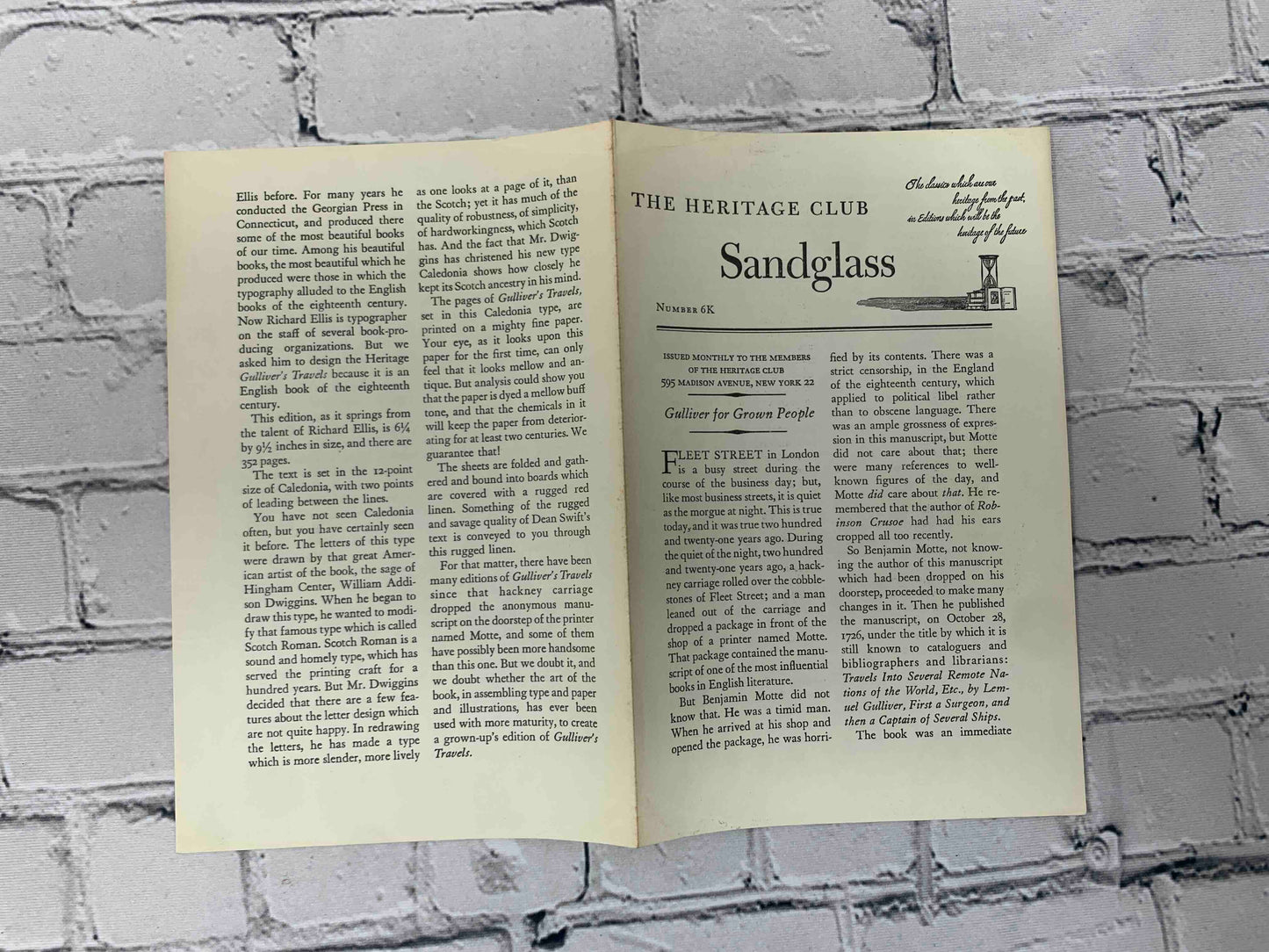 Gulliver's Travels by [Heritage Press · 1940] (Copy)