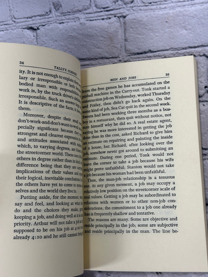 Tally's Corner: A Study of Negro Streetcorner Men by Elliot Liebow [1967]