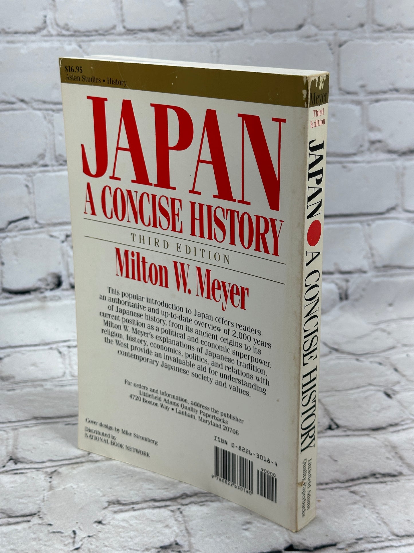 New: Japan: A Concise History by Milton W. Meyer [Third Edition · 1993]