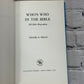 Who's Who in the Bible by Frank S. Mead [1934]