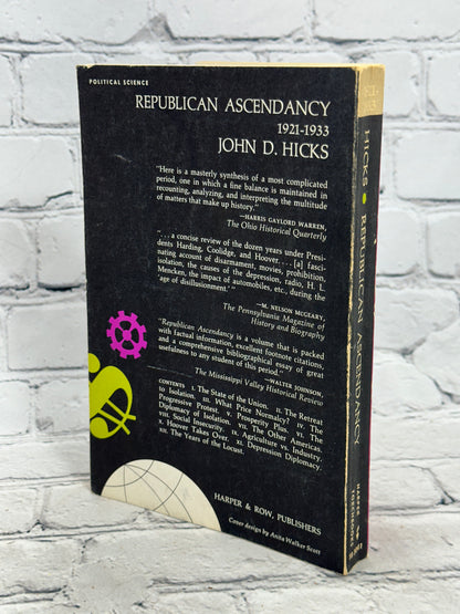 Republican Ascendancy by John D Hicks [1963]
