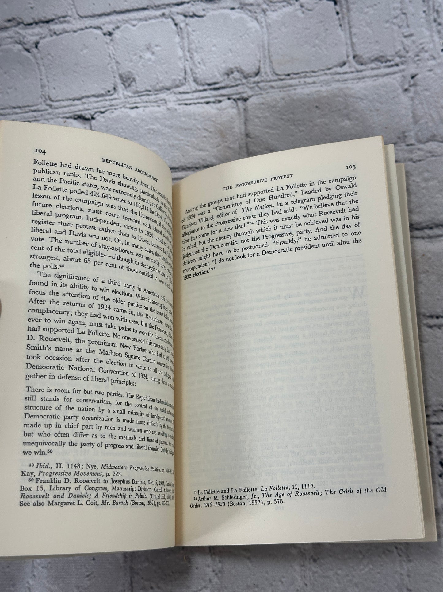 Republican Ascendancy by John D Hicks [1963]