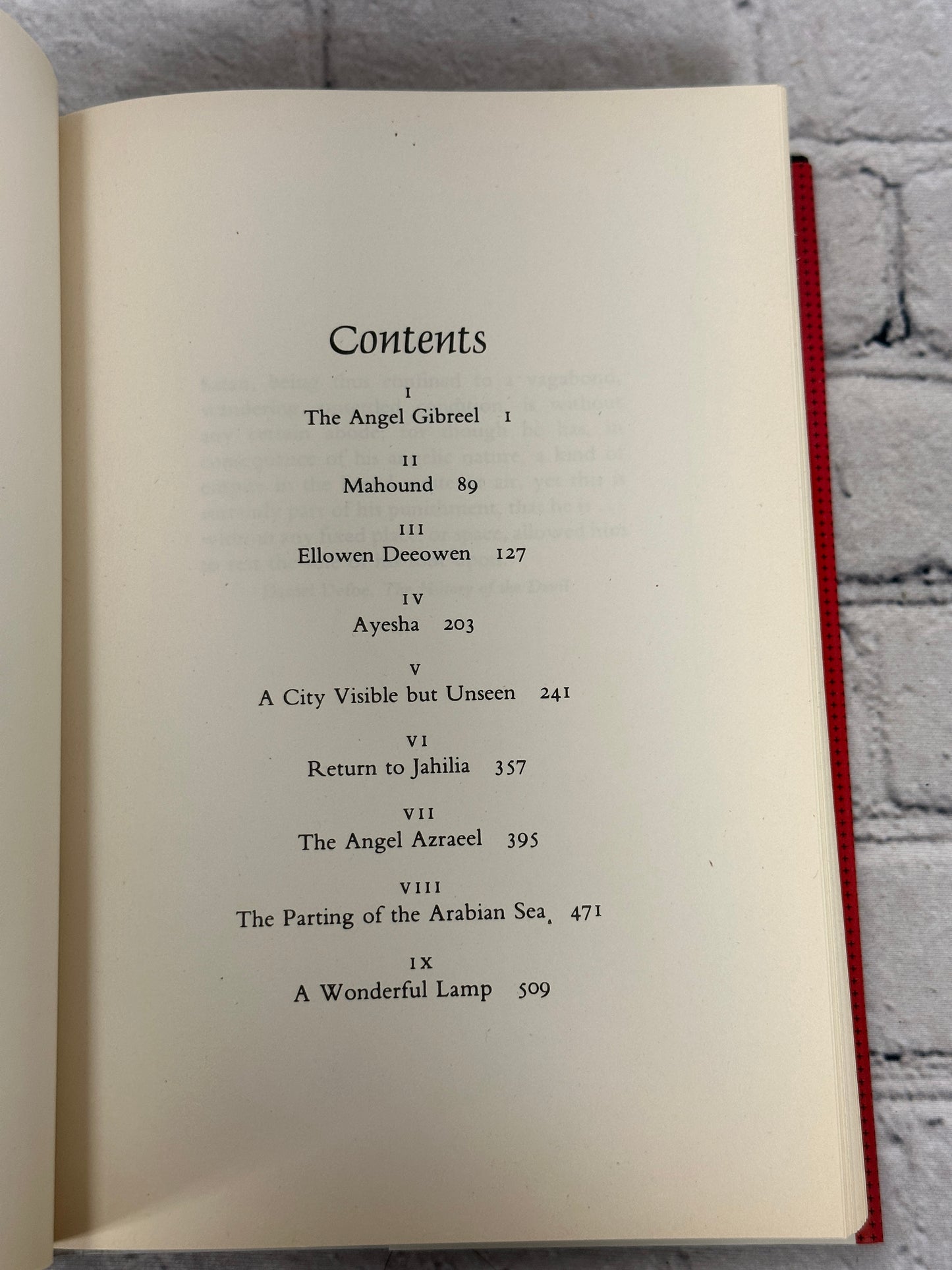 The Satanic Verses by Salman Rushdie [1989 · First Edition ]