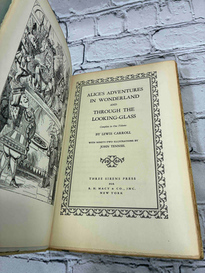 Alice's Adventures in Wonderland and Through the Looking Glass Complete in One Volume