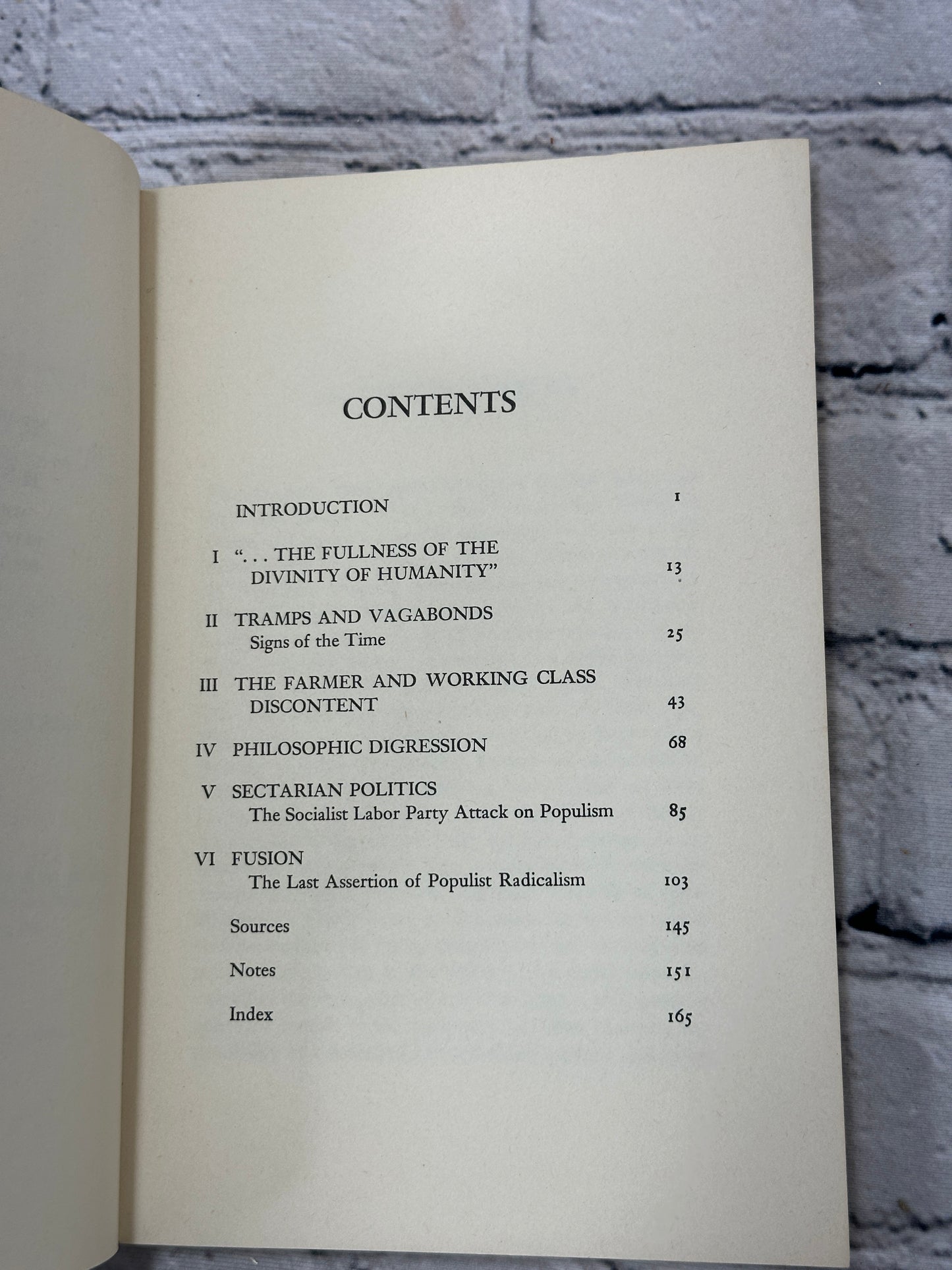 The Populist Response to Industrial America by Norman Pollack [1966]