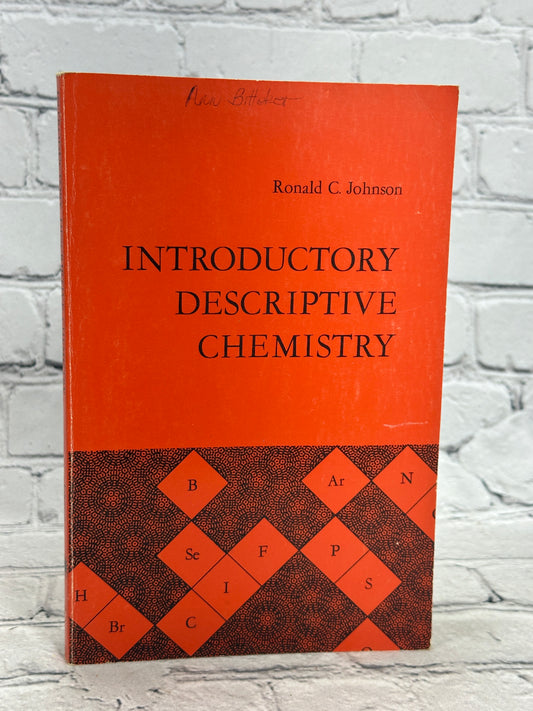 Introductory Descriptive Chemistry by Ronald C. Johnson [1966]