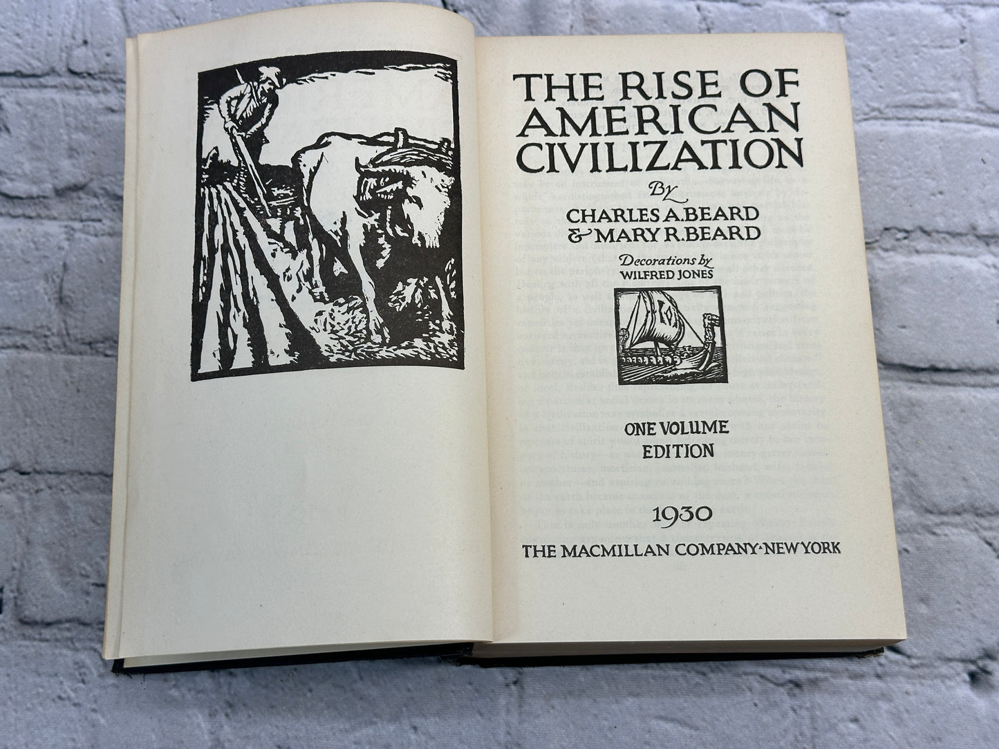 The Rise of American Civilization by Charles & Mary Beard [1930 · One Vol Edit.]