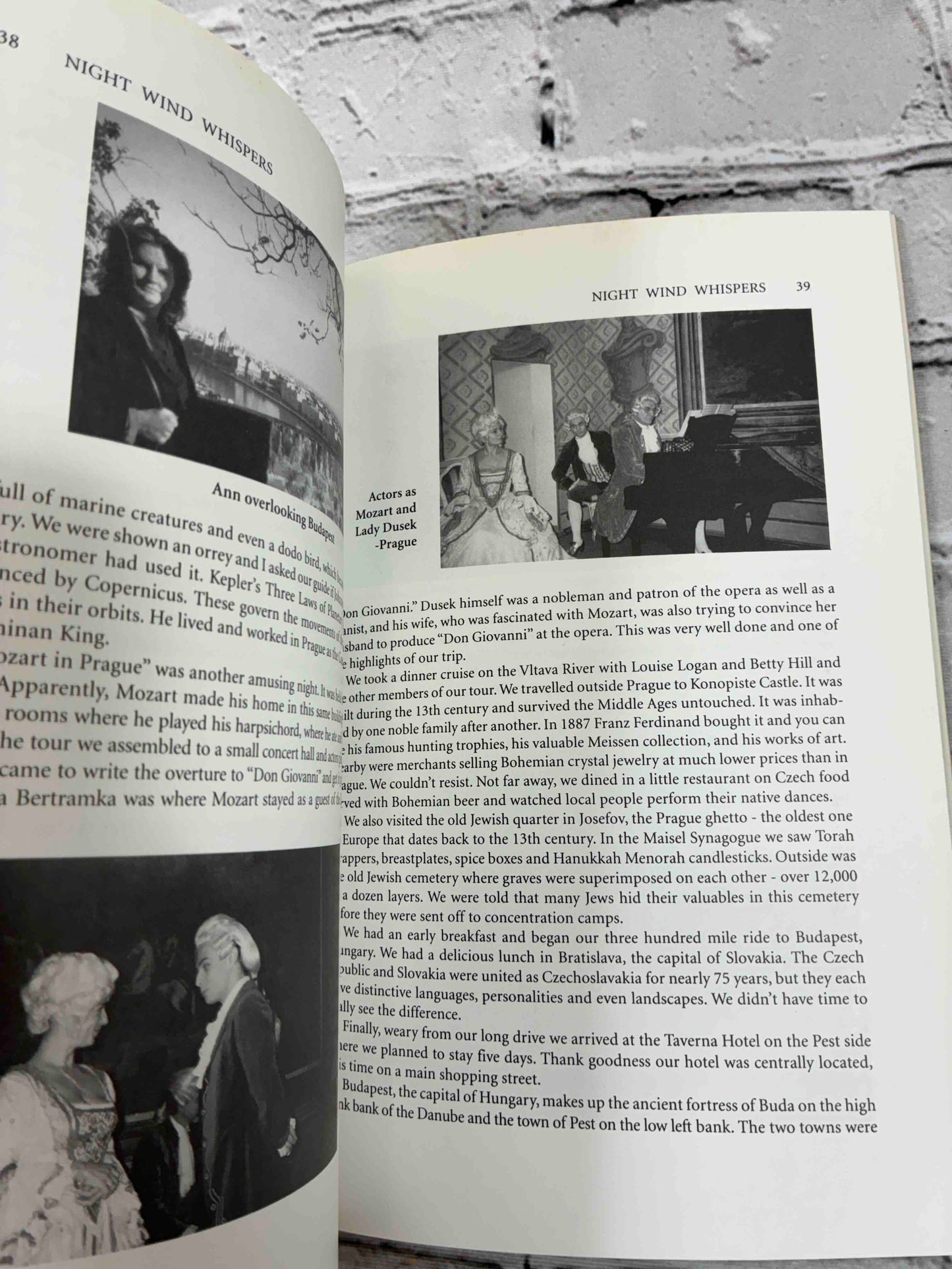 Night Wind Whispers: A Glimpse Down Memory Lane (Signed)