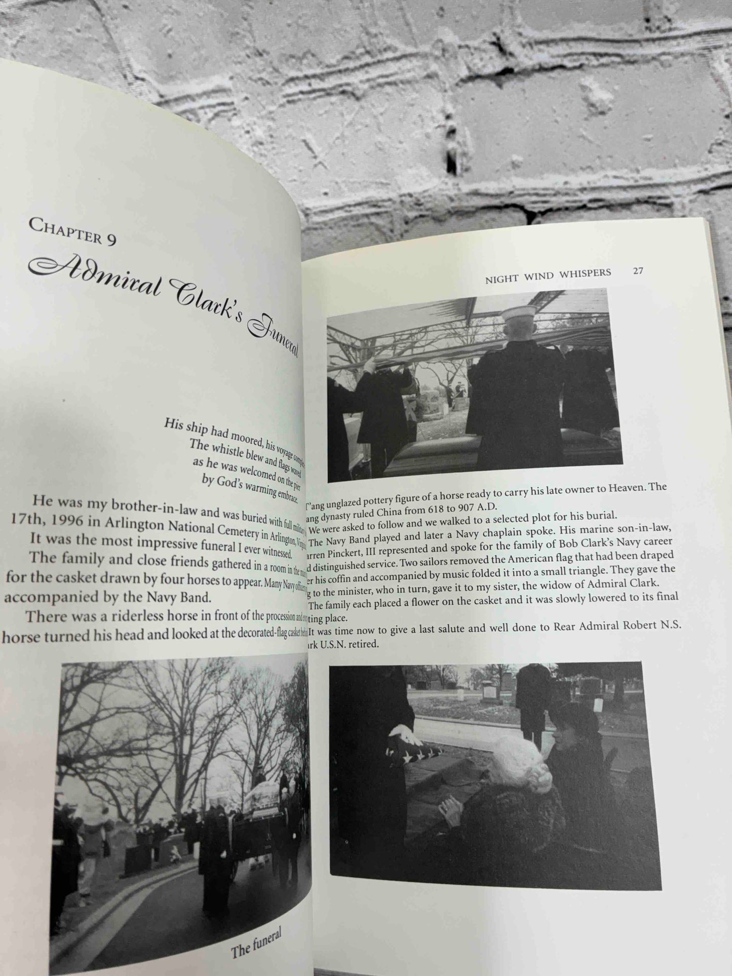 Night Wind Whispers: A Glimpse Down Memory Lane (Signed)