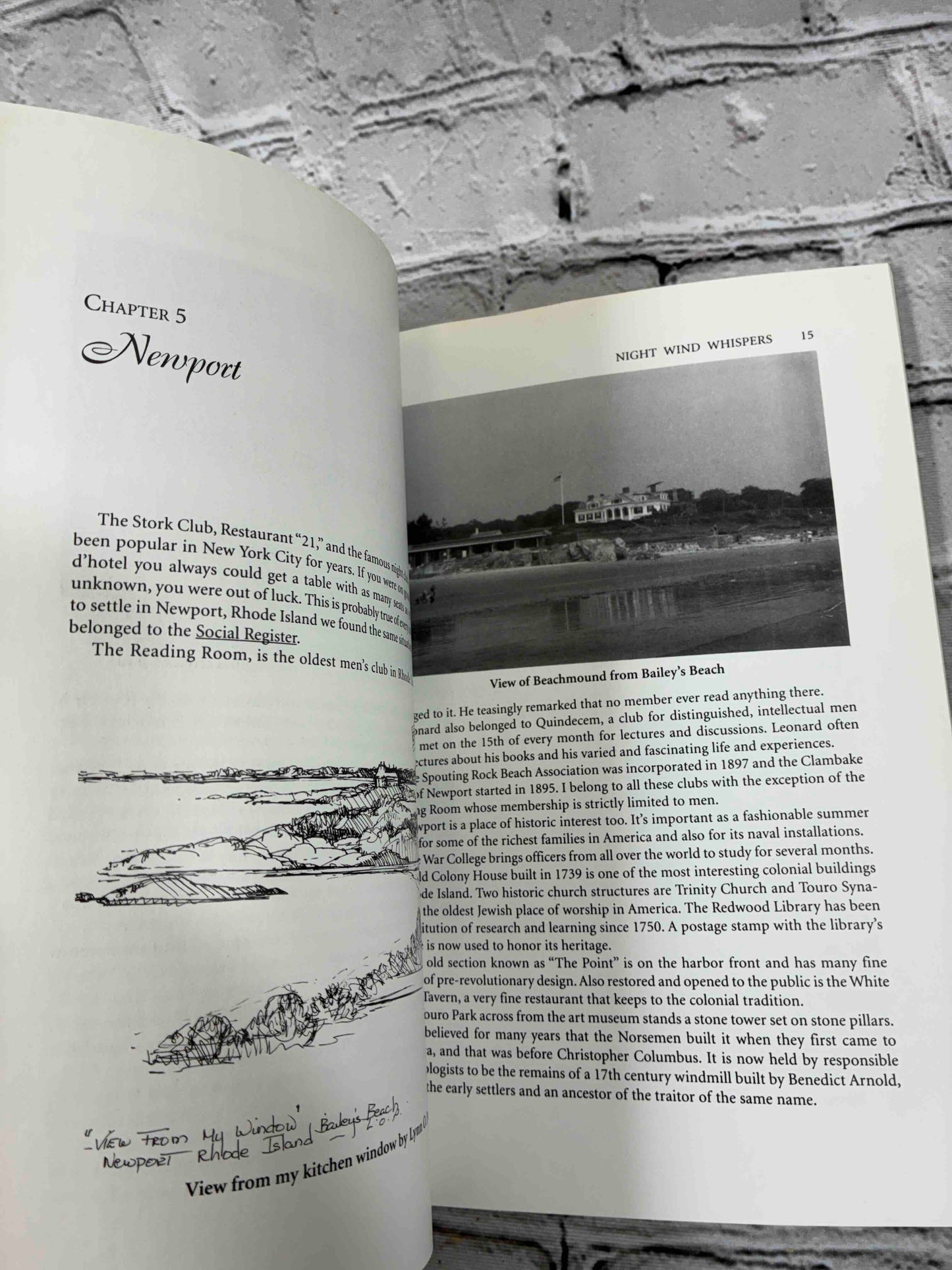 Night Wind Whispers: A Glimpse Down Memory Lane (Signed)