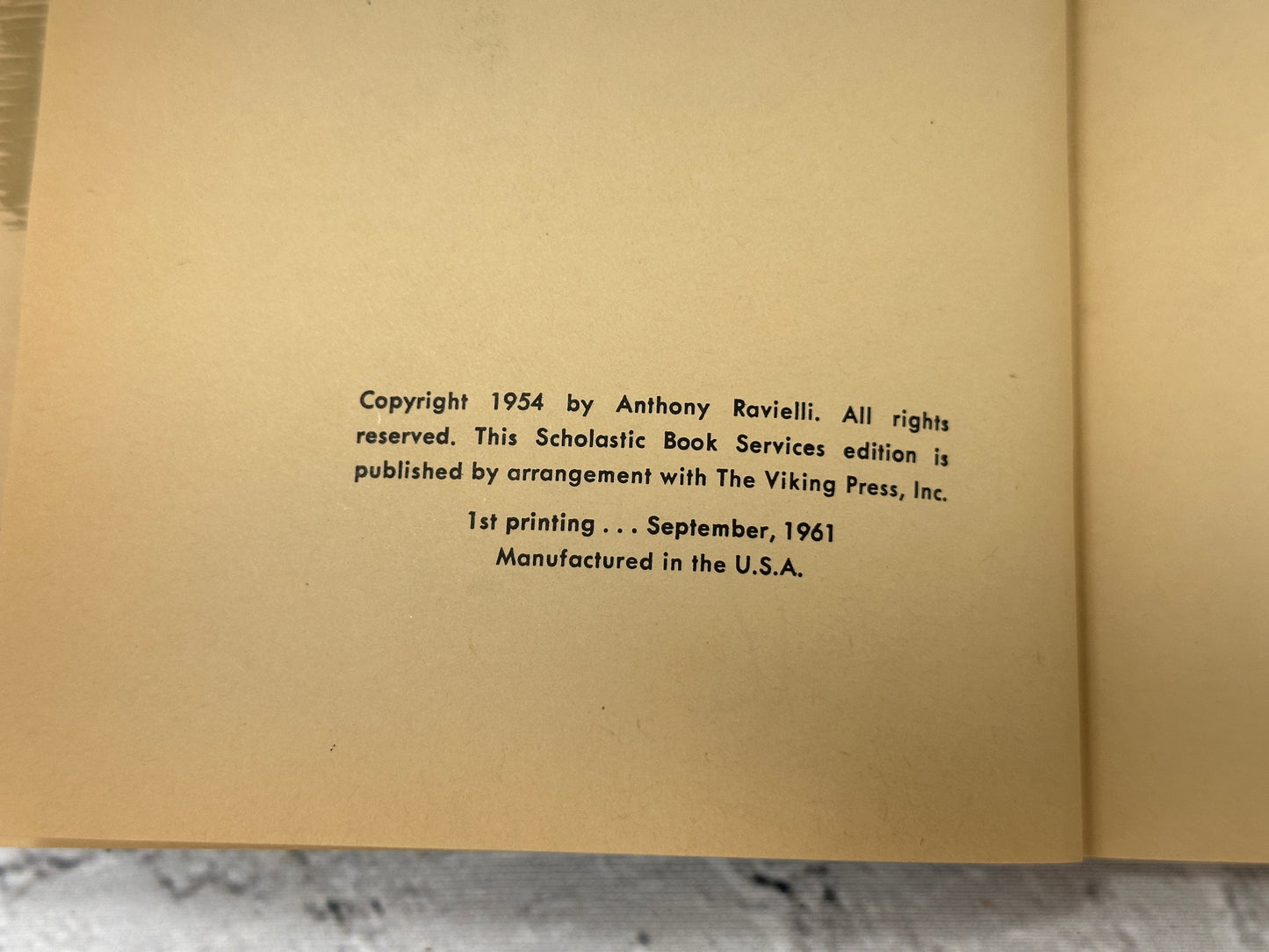 Wonders Of The Human Body by Anthony Ravielli [1961 · First Printing]