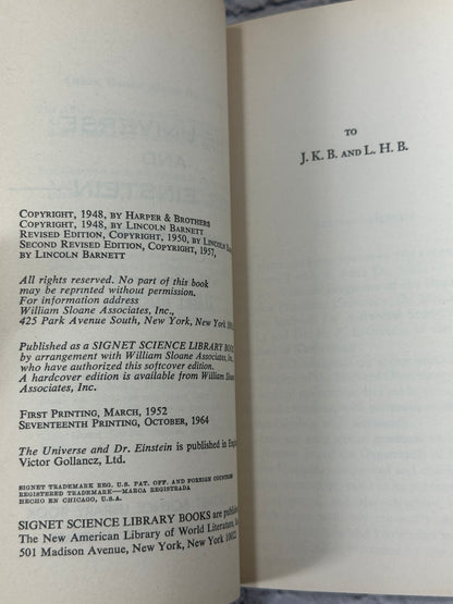 The Universe and Dr. Einstein [1964]