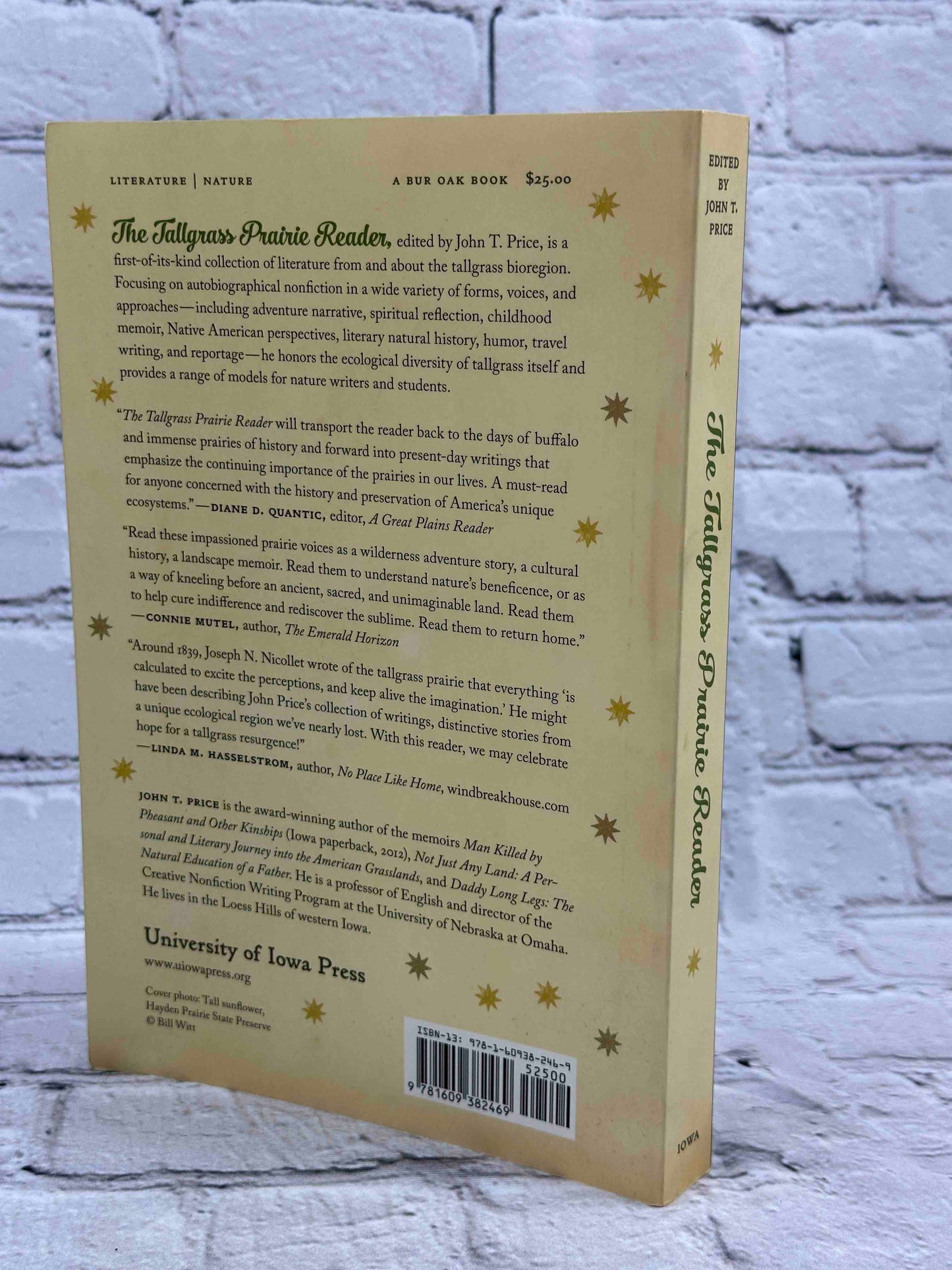 The Tallgrass Prairie Reader (Bur Oak Book)