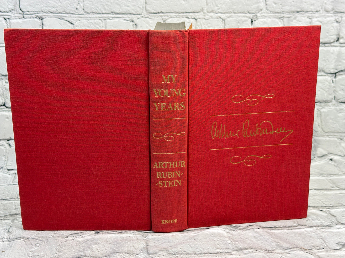 My Young Years by Arthur Rubinstein [1973 · First Edition]