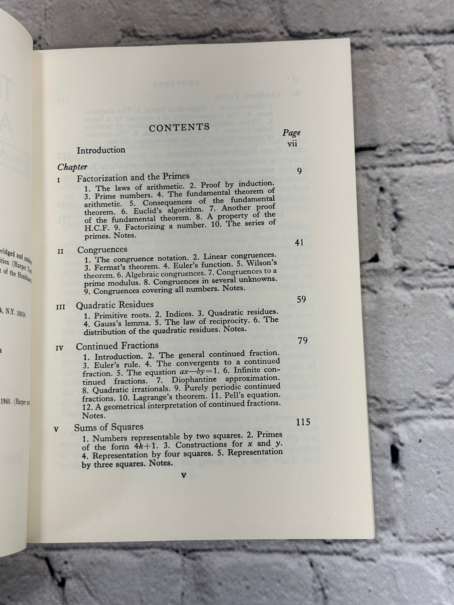 The Higher Arithmetic: An Introduction to the Theory.. by H.Davenport [1983]