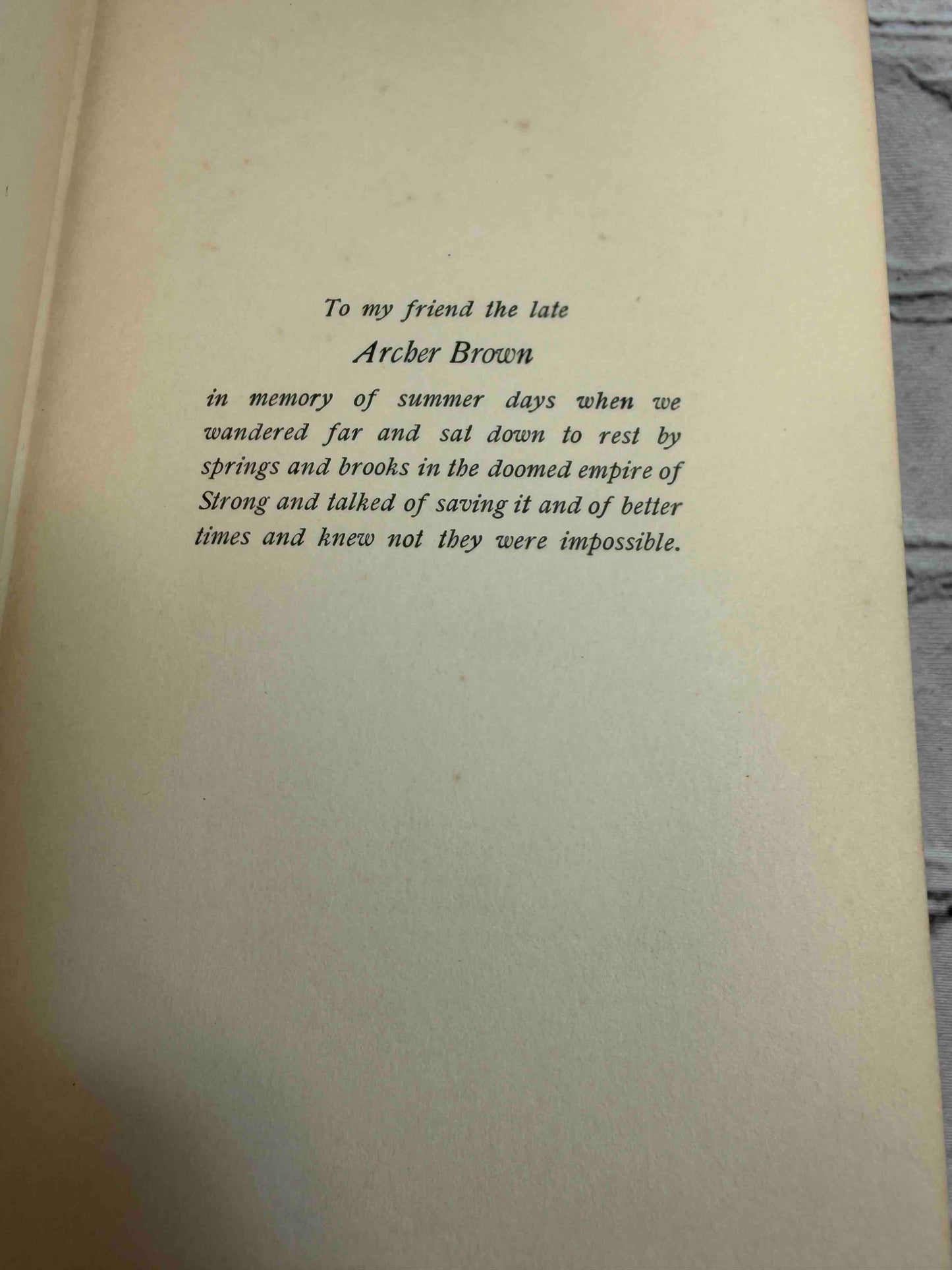 Silas Strong: Emperor of the Woods (SIGNED)