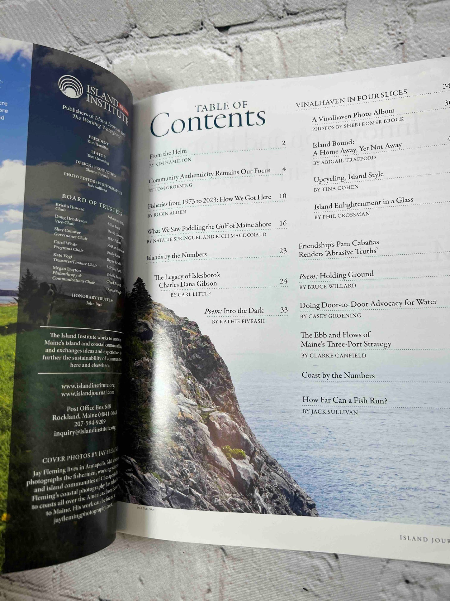 Island Journal Life in Maine's Island and Coastal Communities Vol. 39