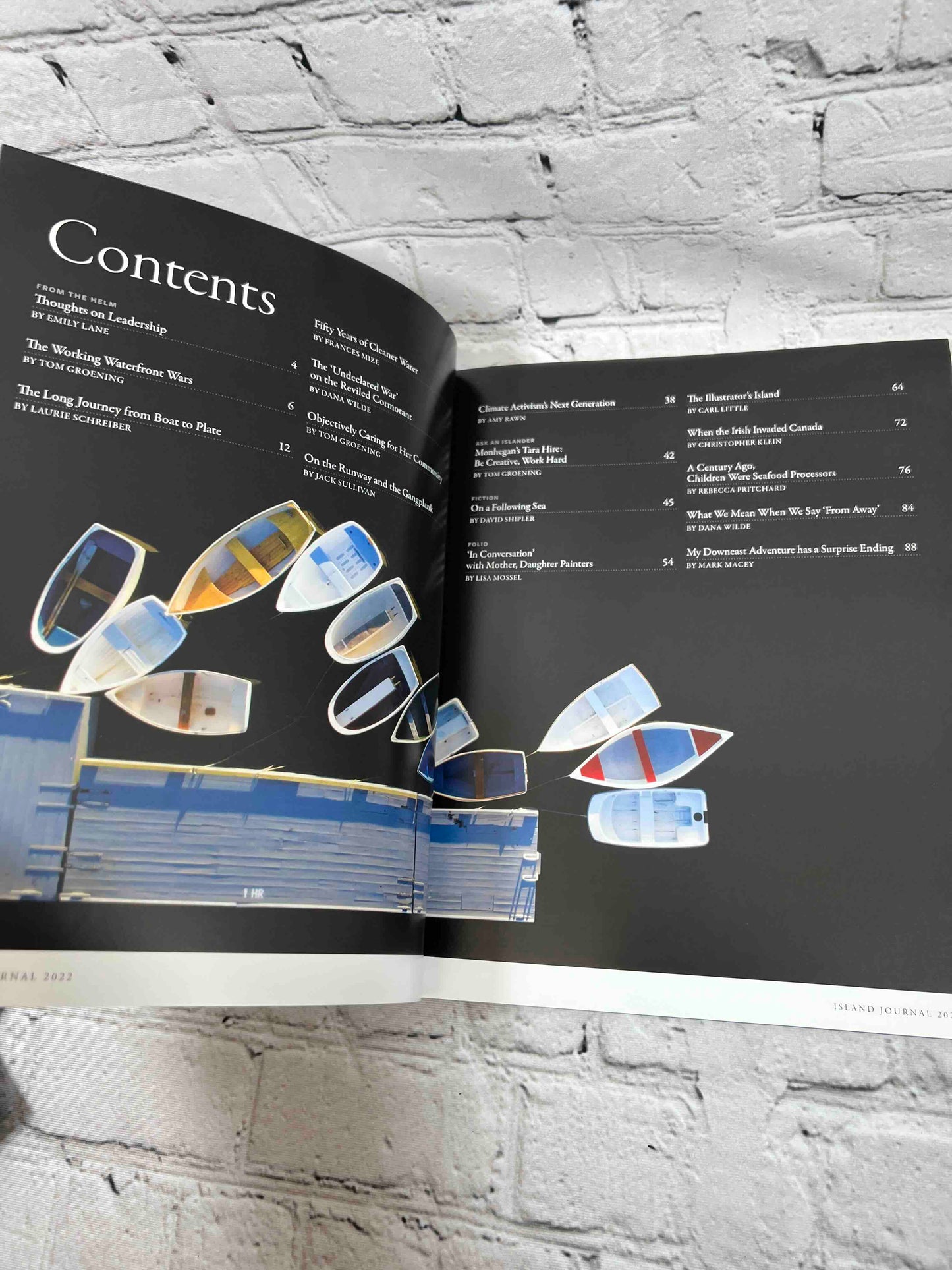 Island Journal The Annual Publication of the Island Institute Vol. 31