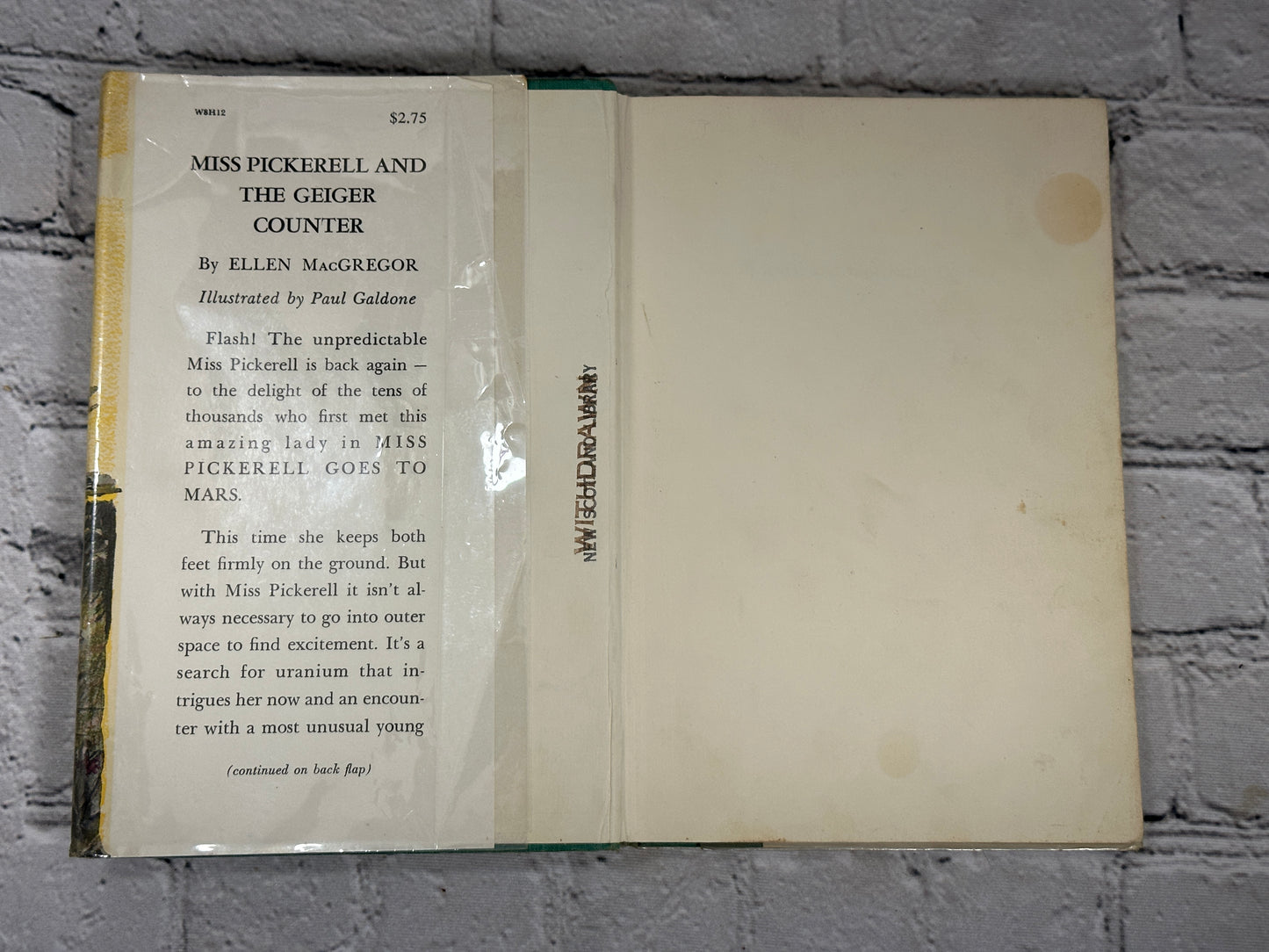 Miss Pickerell And The Geiger Counter by Ellen MacGregor [1953 · 13th Printing]