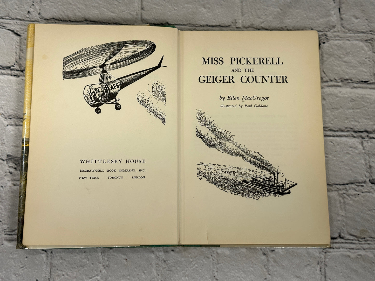 Miss Pickerell And The Geiger Counter by Ellen MacGregor [1953 · 13th Printing]