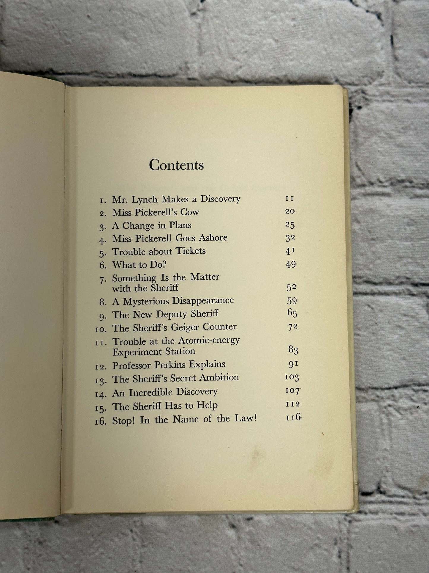 Miss Pickerell And The Geiger Counter by Ellen MacGregor [1953 · 13th Printing]