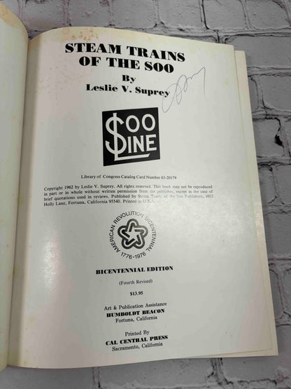Steam Trains of the SOO (SIGNED)