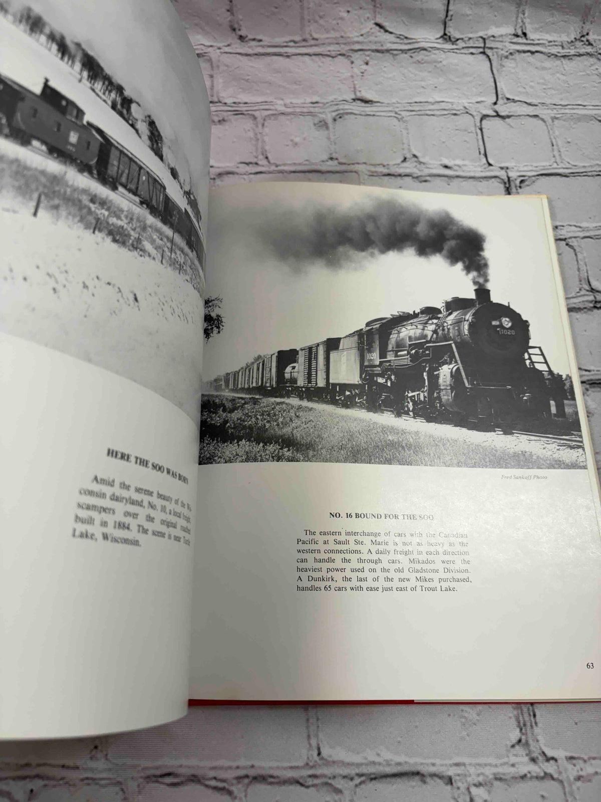 Steam Trains of the SOO (SIGNED)