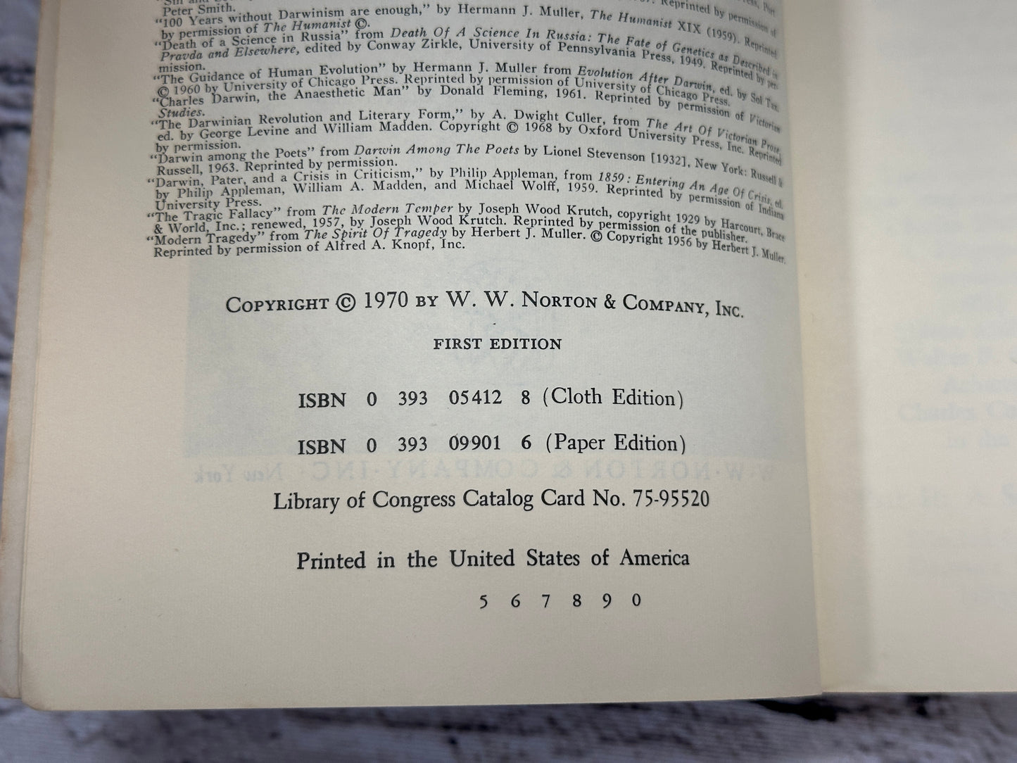 Darwin by Philip Appleman [1st Edition · 1970 · Norton Critical Edition]