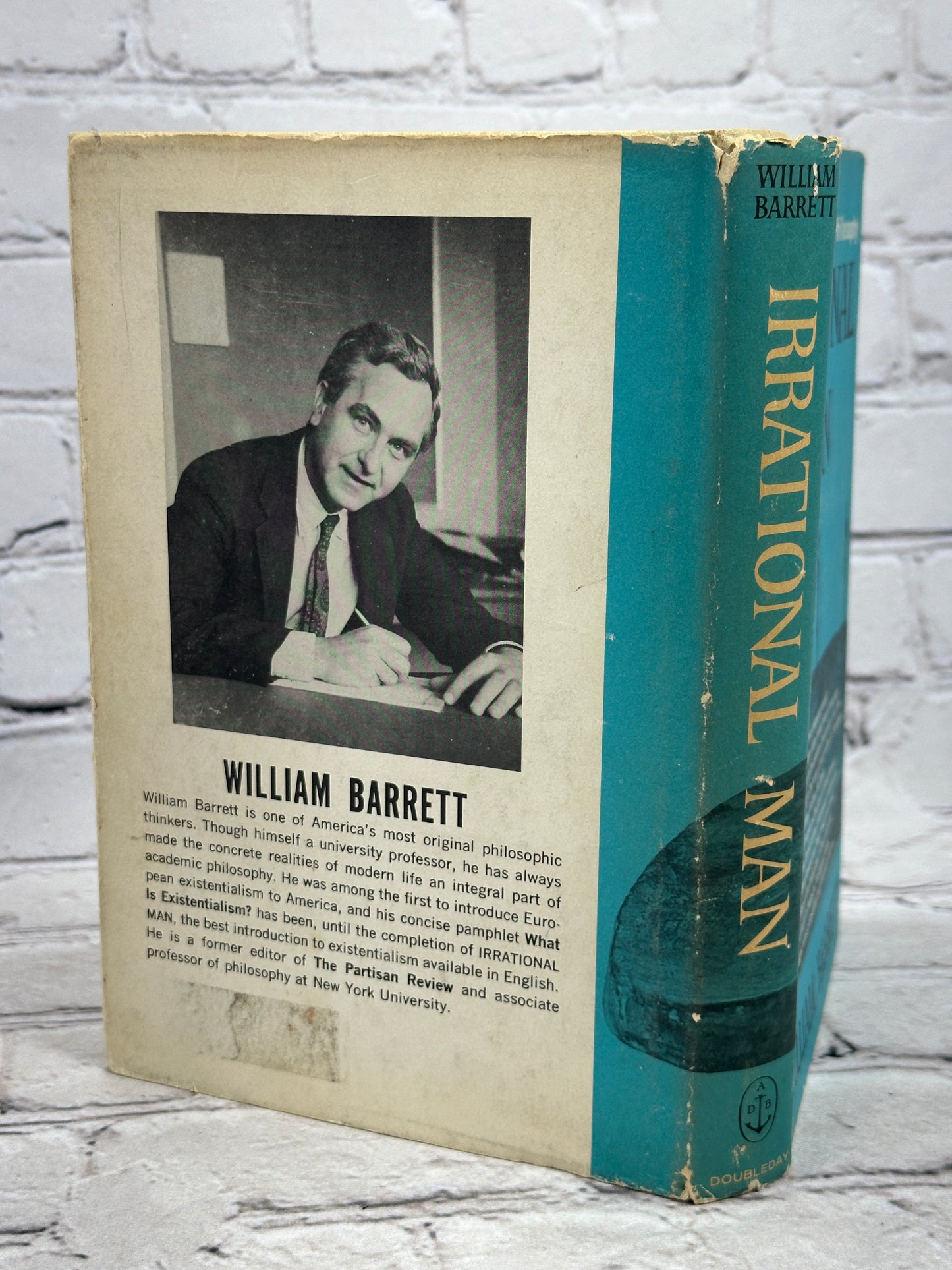 Irrational Man: A Study in Existential Philosophy by William Barrett [1958]