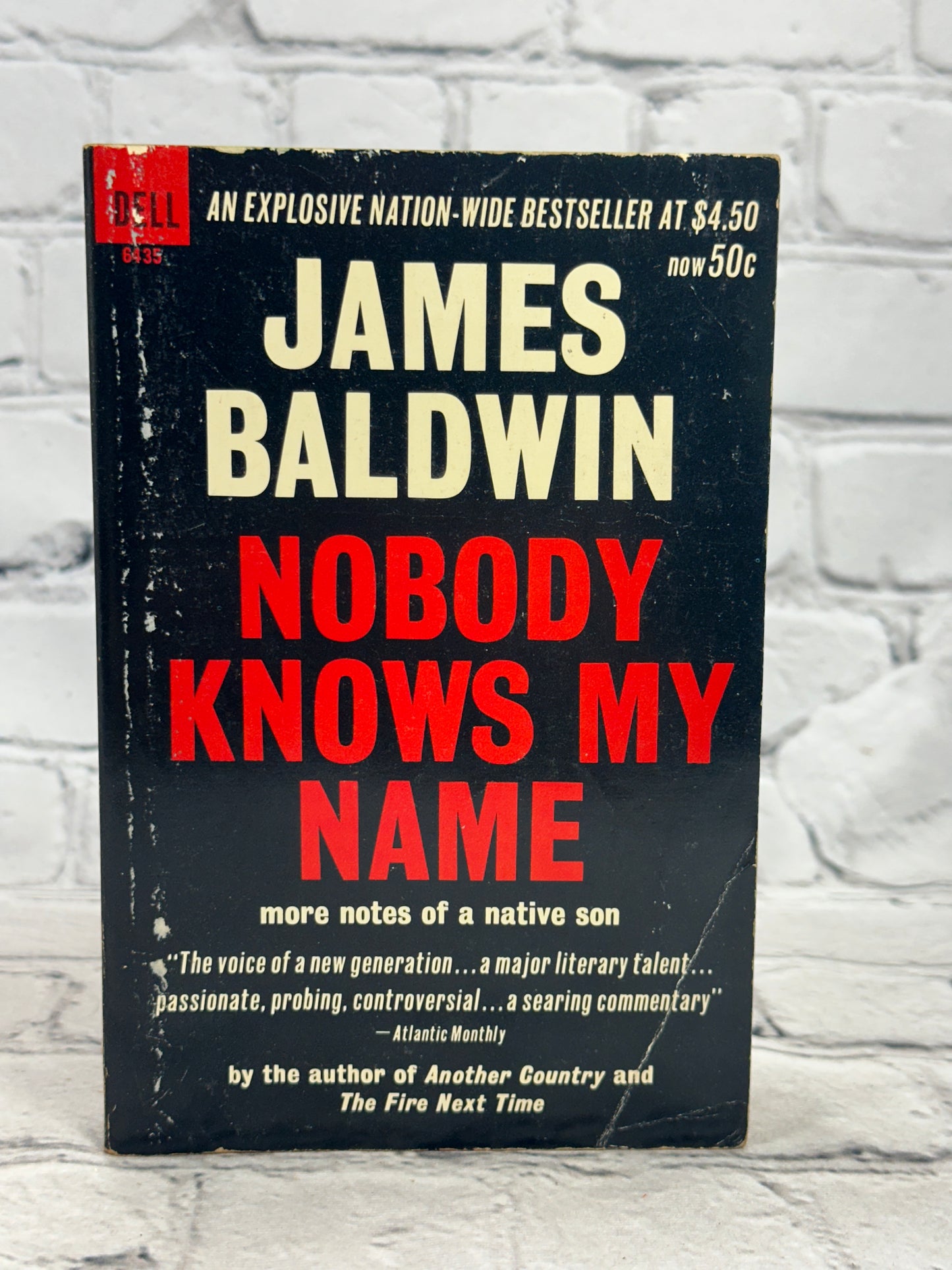 Nobody Knows my Name  by James Baldwin [Dell · First Print · 1963]