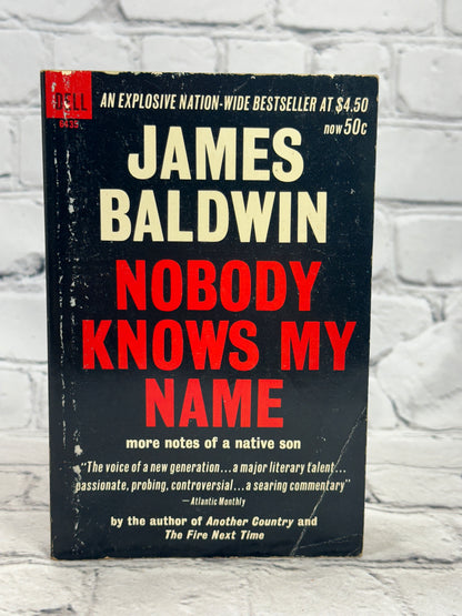 Nobody Knows my Name  by James Baldwin [Dell · First Print · 1963]