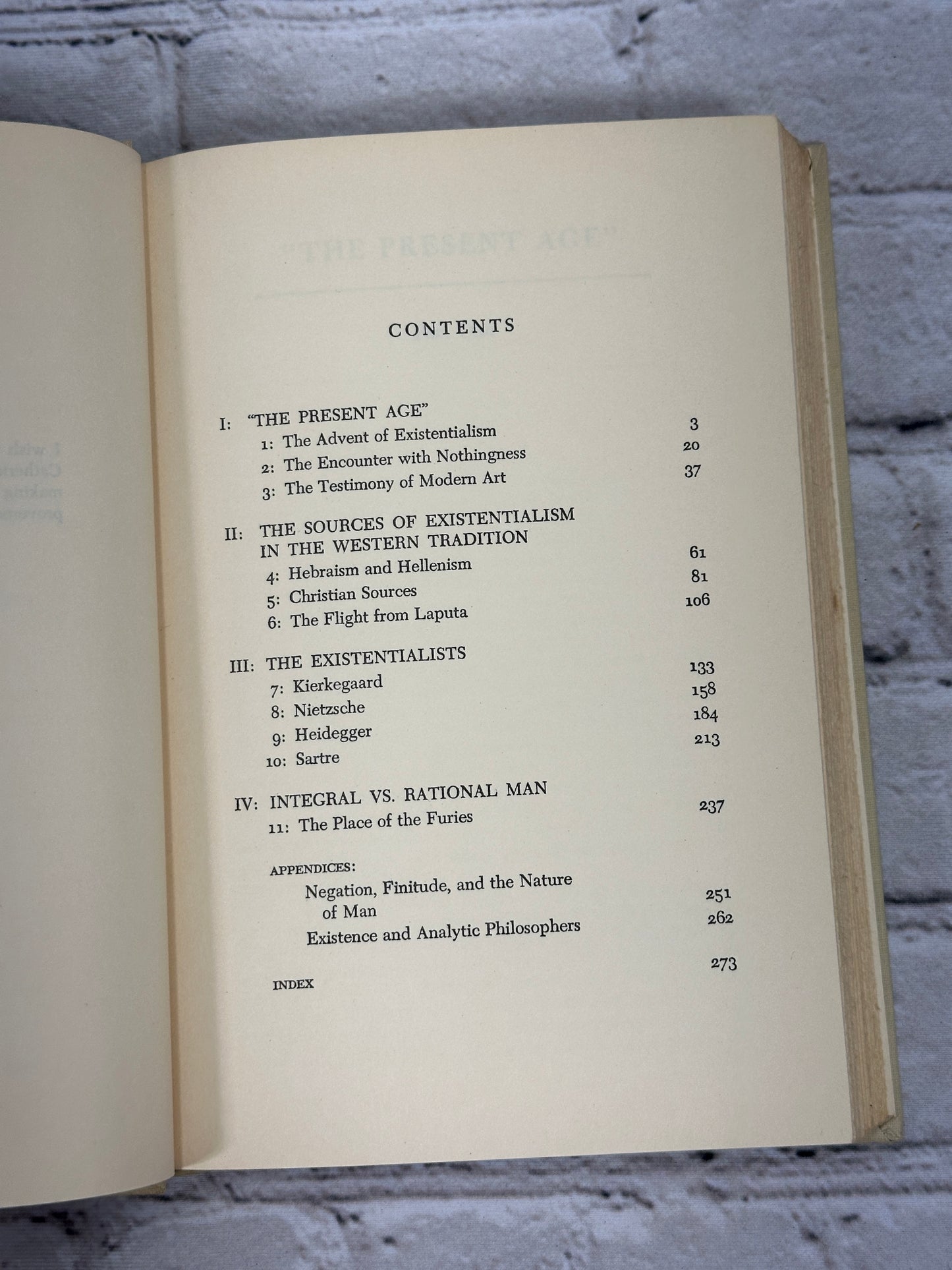 Irrational Man: A Study in Existential Philosophy by William Barrett [1958]